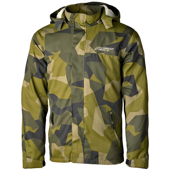 RST Rst loadout full zip ce mens textile hood